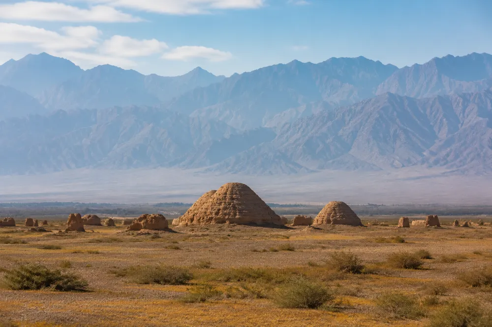 Western Xia Imperial Tombs, the nine mausoleums of a lost dynasty at the foot of Helan Mountain, Ningxia
